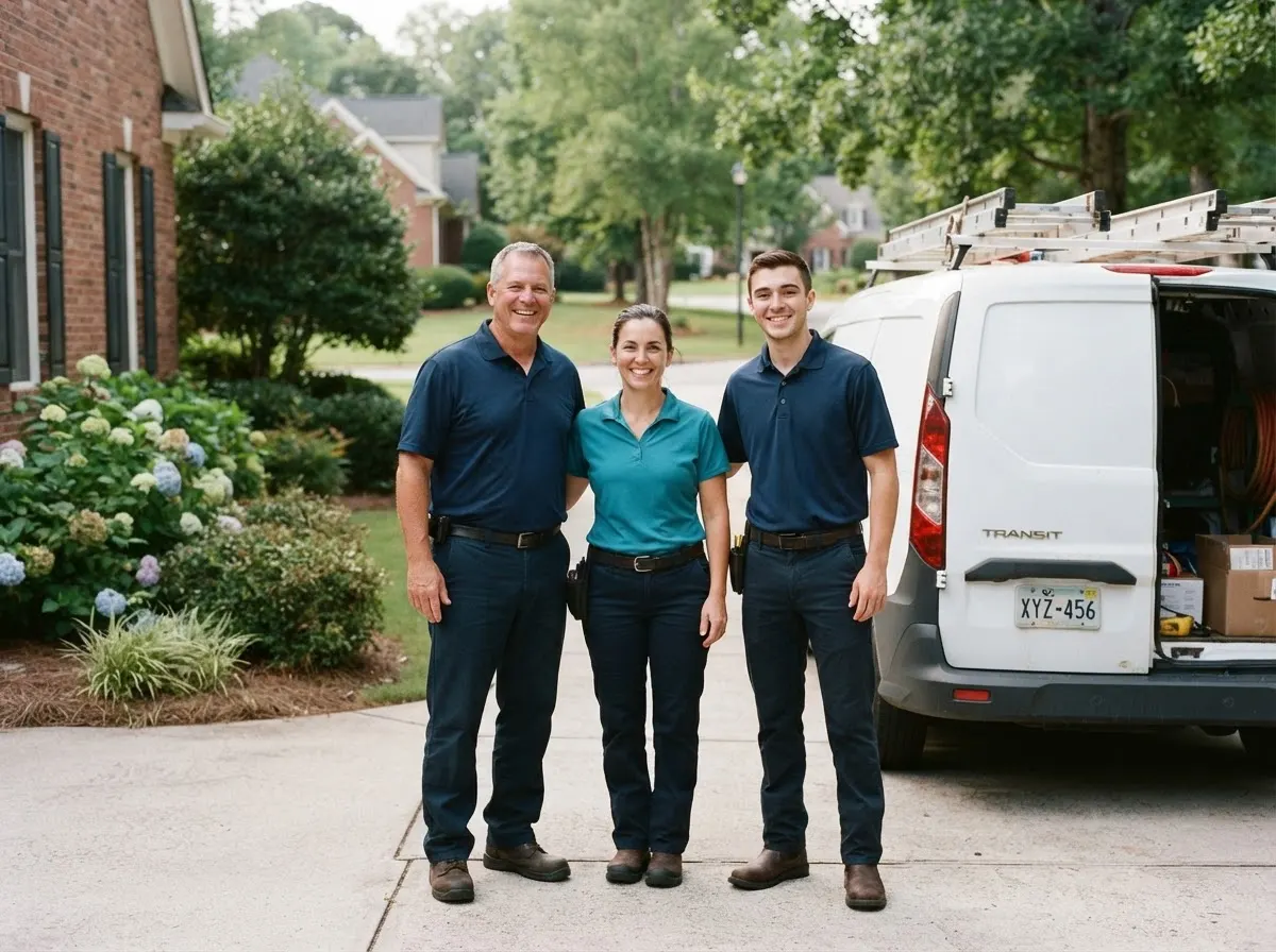 GoldenMeadow Pest Defense pest control service team in Greenville, SC